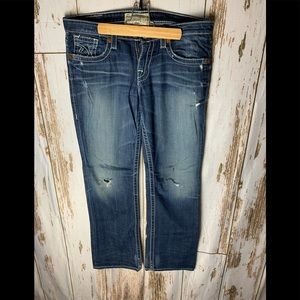 Big Star Womens Miki Mid-Rise Bootcut Jeans 29r